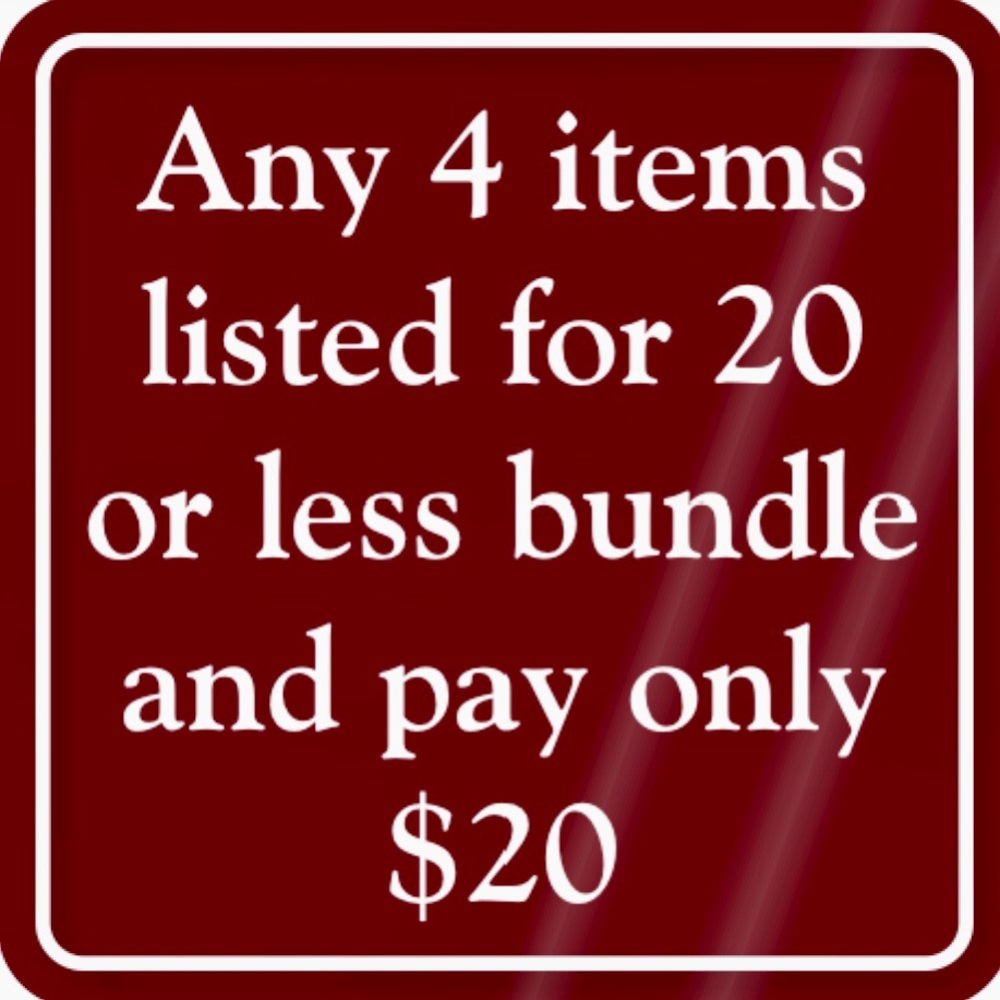 Sale on 20 dollars bundles